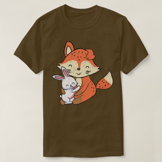 レイLuフロッピーイヤーと彼のかわいいウサギの友人 Tシャツ (デザイン正面)