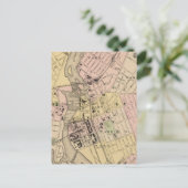 レウィストンの地図 ポストカード (スタンド正面)