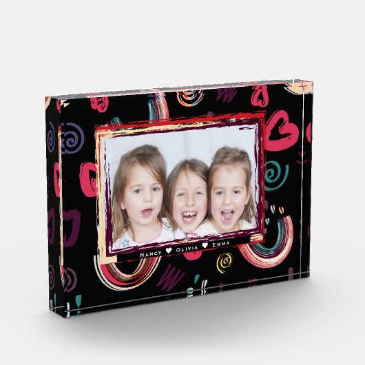 レウモダンカラフルンカスタムボー フォトブロック (左)