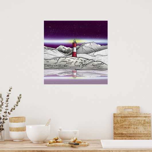 レエクライレウルスライトハウスアルゼンチン ポスター (キッチン)