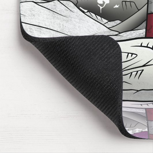 レエクライレウルスライトハウスサザンアルゼンチン マウスパッド (コーナー)