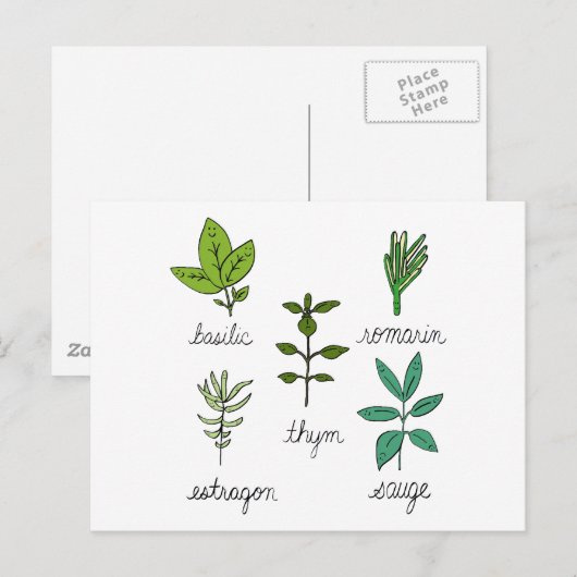 レエルベス ポストカード (正面/裏面)