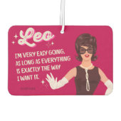 レオおもしろい占星術 カーエアーフレッシュナー (裏面)