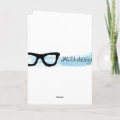 レオおもしろい誕生日カード カード (裏面)