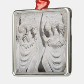 レオおよび牡羊座のシンボルや象徴 メタルオーナメント (左)