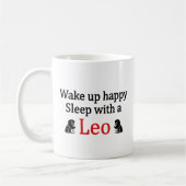 レオとの睡眠 マグカップ (左)