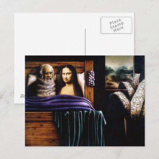 レオとモナ ポストカード (正面/裏面)