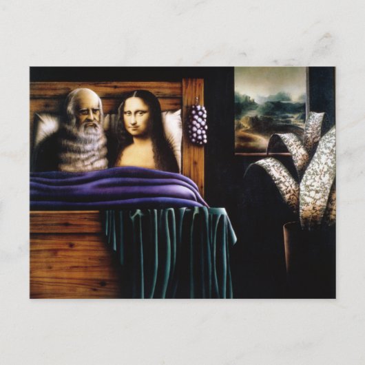 レオとモナ ポストカード (正面)