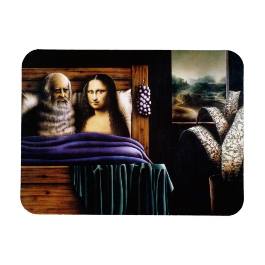 レオとモナ マグネット (横)