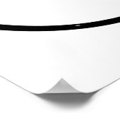 レオと山羊座美しく絡み合った〔占星術の〕十二宮図アート ポスター (角)