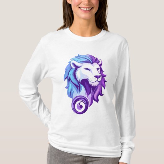レオのエザーアルライオン Tシャツ (正面)