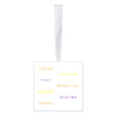 レオのオーナメント キューブオーナメント (右)