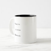 レオのコーヒー・マグ ツートーンマグカップ (正面左)