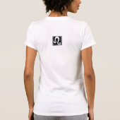 レオの動揺してな占星術のな記号 Tシャツ (裏面)
