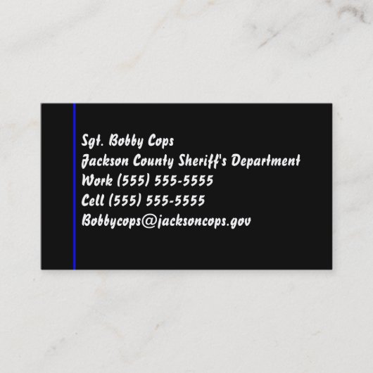 レオの名刺 名刺 (正面)