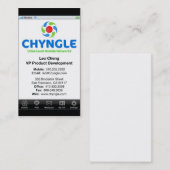 レオの名刺 名刺 (正面/裏面)