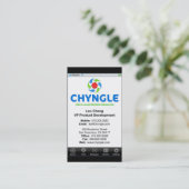 レオの名刺 名刺 (スタンド正面)