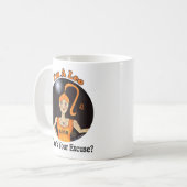レオの弁解のマグ コーヒーマグカップ (正面左)