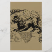 レオの星座Hevelius 7月1690日23日威厳があるな22日 便箋 (正面)