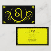 レオの洗練 名刺 (正面/裏面)