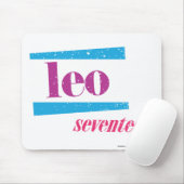 レオの紫色 マウスパッド (マウス)