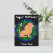 レオの誕生日ポストカード ポストカード (スタンド正面)