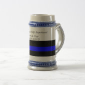 レオの退職のジョッキ ビールジョッキ (正面右)