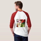 レオの（ばちゃばちゃ）跳ねる Tシャツ (裏面フル)