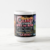 レオの《星座》乙女座の先端、大きい15のOzの占星術のマグ コーヒーマグカップ (中央)