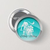 レオはバッジに日付を記入します 缶バッジ (正面&裏面)