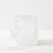 レオはビールのジョッキを曇らしました フロストグラスマグカップ (正面左)