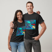 レオは流れに逆らって泳ぐ!レオ、ガンバレ! Tシャツ (ユニセックス)
