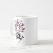 レオアールデコレディ コーヒーマグカップ (正面左)