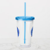 レオウォーターカラーナイトスカイコンステレーション〔占星術の〕十二宮図 アクリルタンブラー (右)