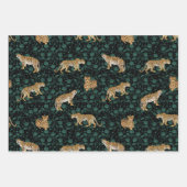 レオエキゾチックなジャングル ラッピングペーパーシート (正面2)