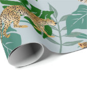 レオエキゾチックなジャングル ラッピングペーパー (ロールコーナー)