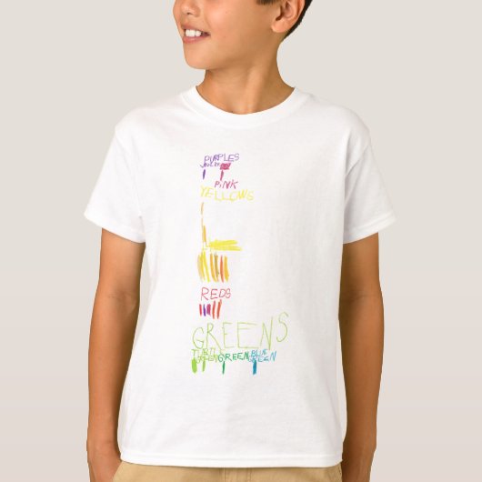 レオカラーチャート Tシャツ (正面)