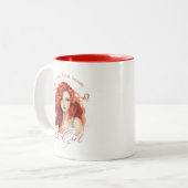 レオガール〔占星術の〕十二宮図星占いギフトfor Her ツートーンマグカップ (正面左)