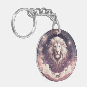 レオコズミックシテラス〔占星術の〕十二宮図 キーホルダー (正面左)