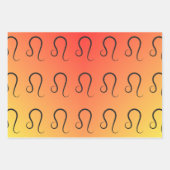 レオコロストロギー誕生日 ラッピングペーパーシート (正面)