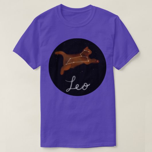 レオコンステレーション Tシャツ (デザイン正面)