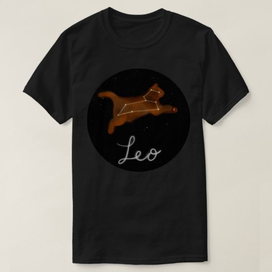 レオコンステレーション Tシャツ (デザイン正面)