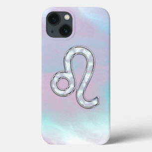 レオサインオンパステルズヌカーマザーオブパールスタイル iPhone 13ケース