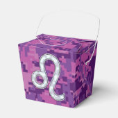 レオサインオンピンク明るい赤紫色デジタルカモフラージュ フェイバーボックス (正面サイド)