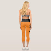 レオザライオングラフィック〔占星術の〕十二宮図ヨガパンツ カプリレギンス (裏面)