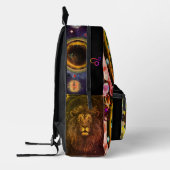 レオザライオンバックパック プリントバックパック (左)