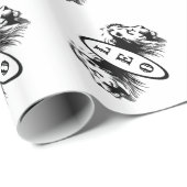 レオザライオンブックエンド〔占星術の〕十二宮図 ラッピングペーパー (ロールコーナー)