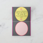 レオシャインブライト誕生日カード カード (内部)