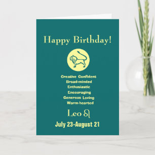 レオズ誕生日占星術 カード