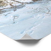 レオディノヴィッチ：森の中のエルク ポスター (角)